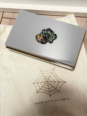 Charlotte Olympia Aquarius Zodiac Pandora Perspex Box Clutch